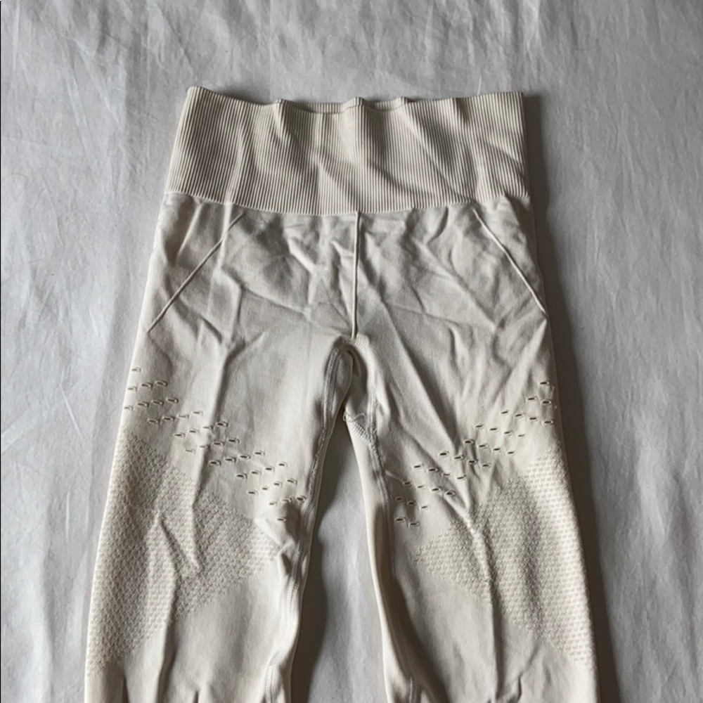 Varley white leggings